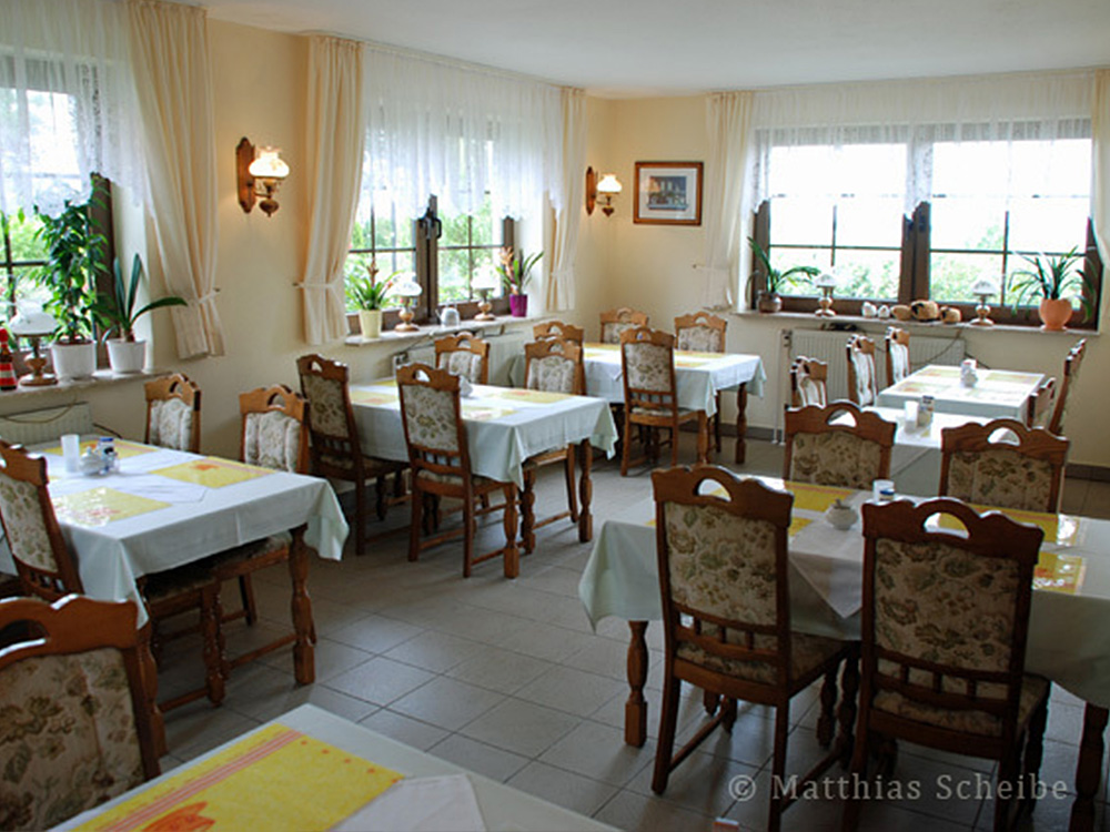 Frühstücksräume - Pension Deichgraf