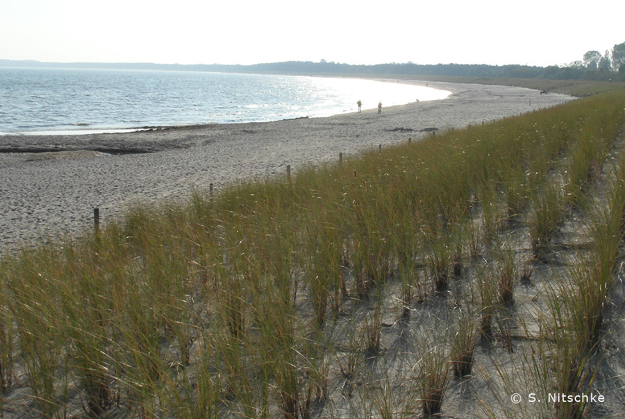 Ostseestrand bei Lobbe im Oktober