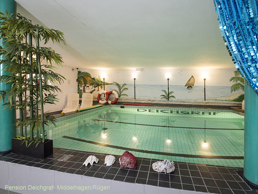 Schwimmbad - Pension Deichgraf